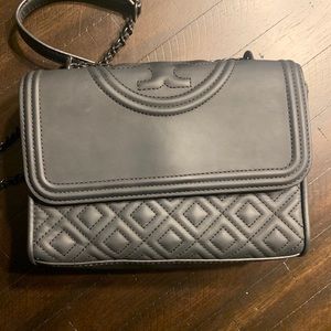TORY BURCH SMALL MATTE FLEMING CROSSBODY PURSE